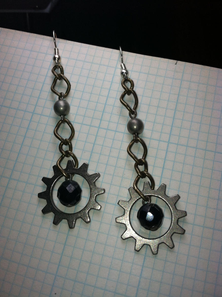 Jewelry - Steampunk - Earrings V1