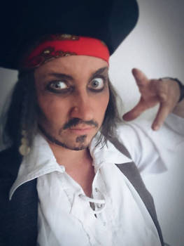 Jack Sparrow Facepaint 2