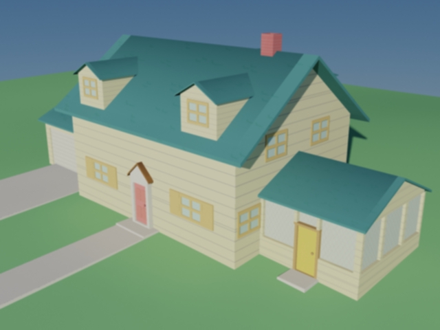 Family Guy - House WIP by zeustacos