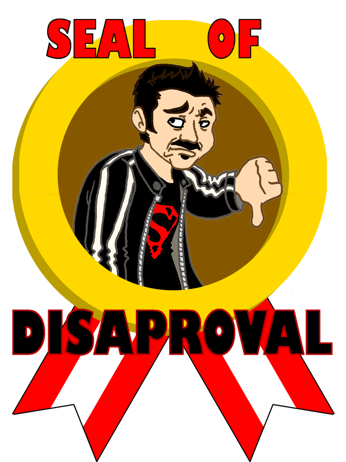 Angry Joe: seal of disaproval