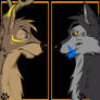 Deer-Wolf Banner