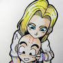 Kuririn and Android 18