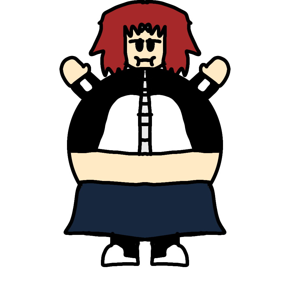Kipper Inflated Kim Pine Inflated by CreamUnicornCookie on DeviantArt
