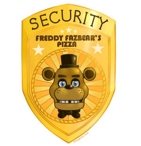 FNAF Security Badge! by mintymero on DeviantArt
