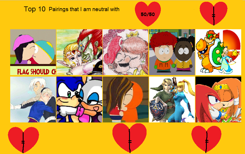 Top 10 Pairings That I'm Neutral With