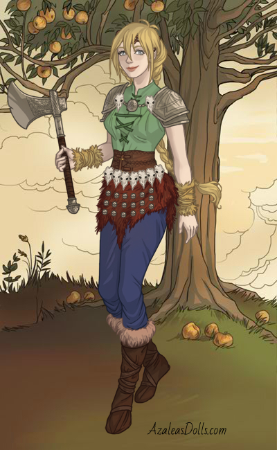 Viking chick (next dress up game) by AzaleasDolls.deviantart.com on  @DeviantArt