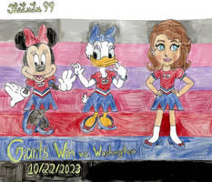 NYG Cheerleader Jam 23x2: Disney Trio