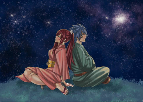 Erza and Jellal