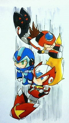 Falling MMX chibi