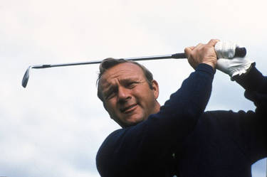 Mr. Arnold Palmer. The King, no longer with us.