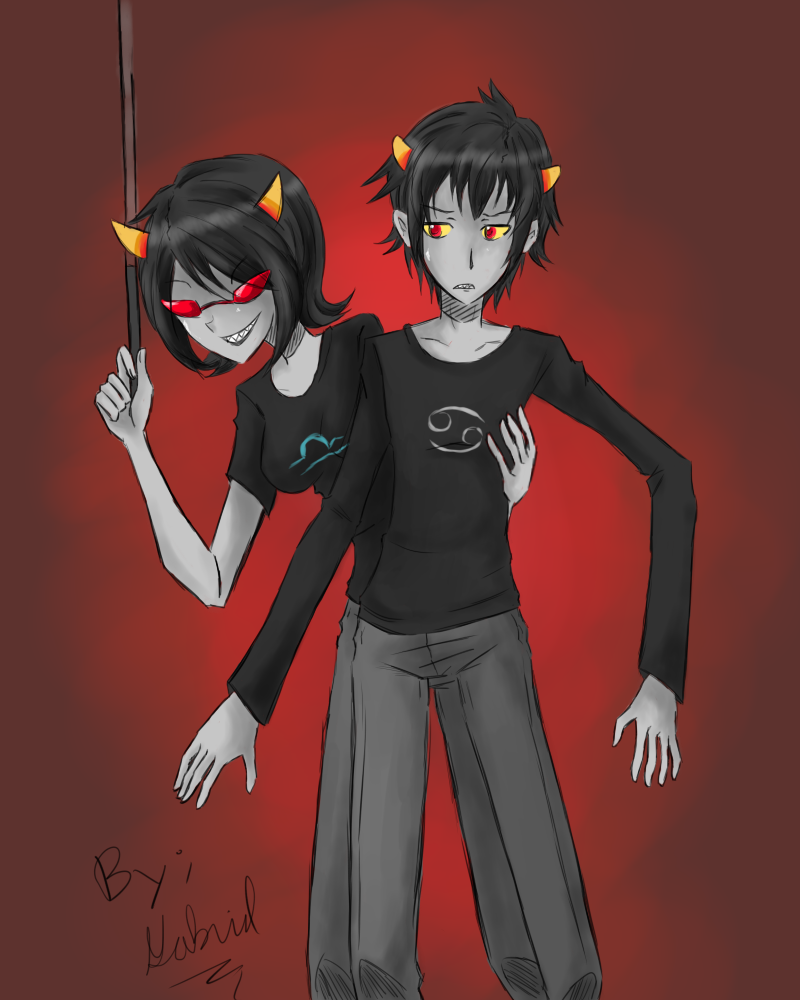 Terezi and Karkat