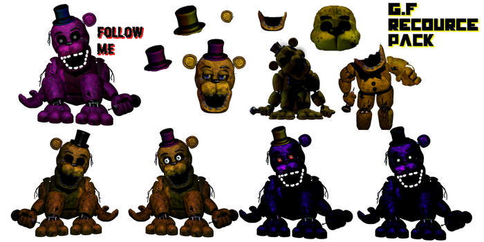 Golden Freddy Recource Pack