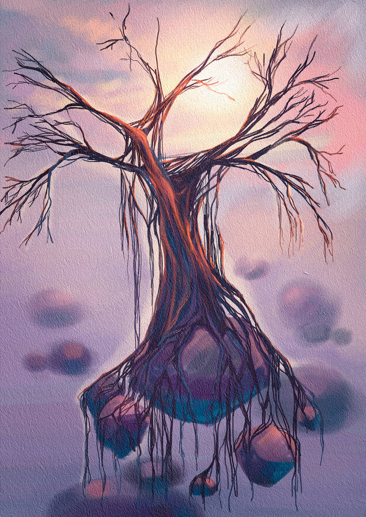 Flying tree by AlexanderKorolev on DeviantArt