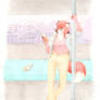 Still on the Train Watercolor