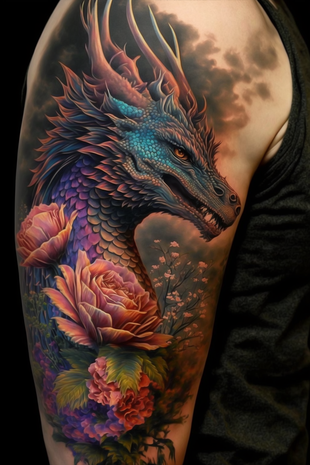 The Guy with the Dragon Tattoo by NaiyaruVR on DeviantArt