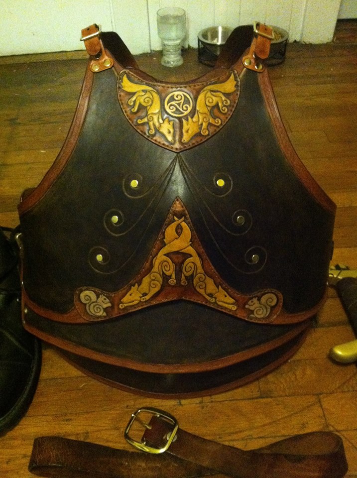 Foxy Leather Cuirass