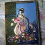 Refillable Geisha Sketchbook or Journal Cover