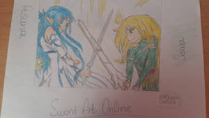 [SAO] Asuna vs. Seira [OC] - ALO Battle