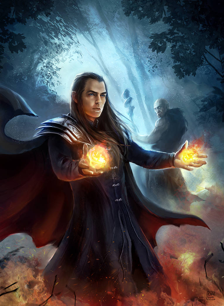 Elf Wizard And His Apprentice By Oana D On Deviantart Elf Wizard And His Apprentice By Oana D On Deviantart