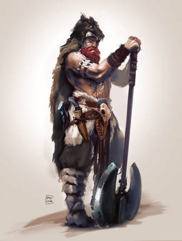 Barbarian- character sketch