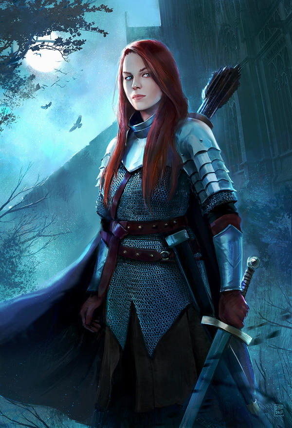 Lady Knight by OanaD on DeviantArt