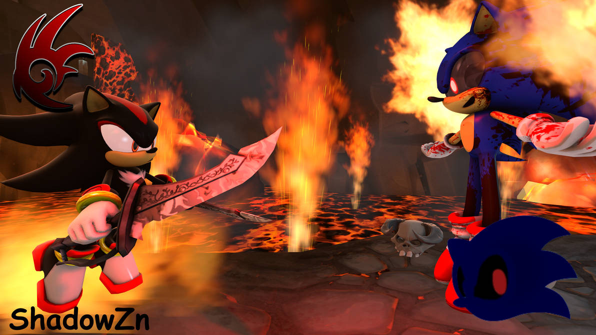 SFM Shadow Vs Sonic ExE By ShadowZn25 On DeviantArt sfm-shadow-vs-sonic-exe-by-shadowzn25-on-deviantart