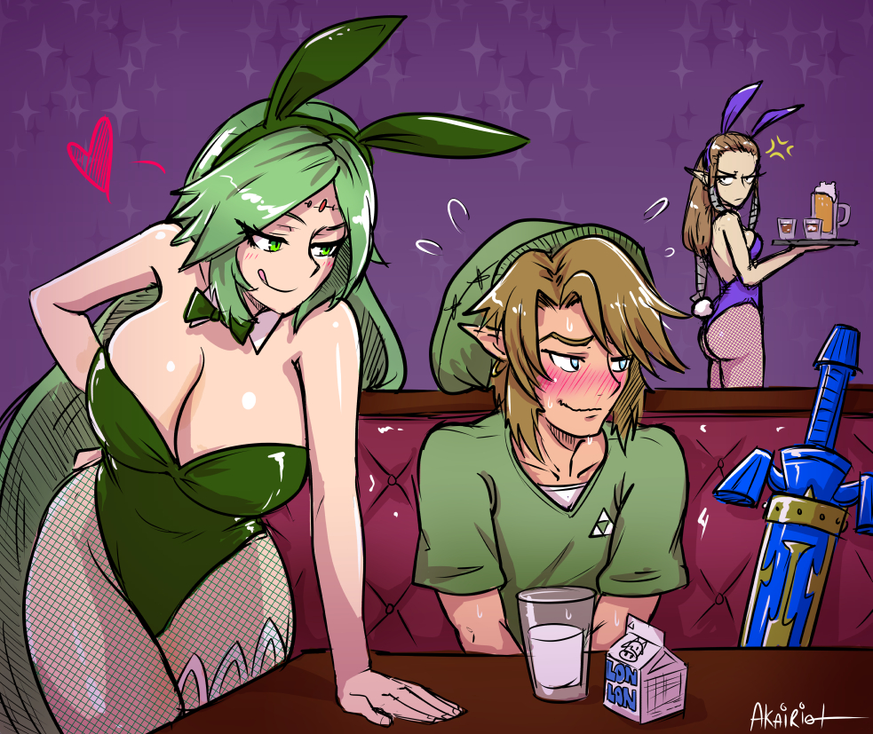 link at the bunny club