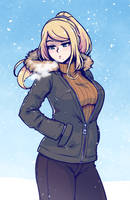 samus is ready for winter