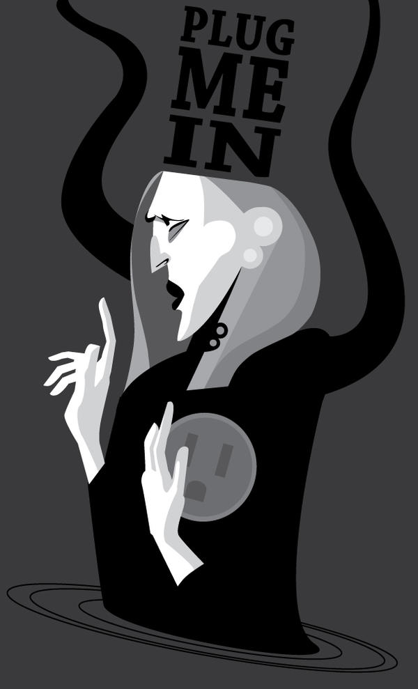 Plug Me In by Yozhik-Portfolio on DeviantArt