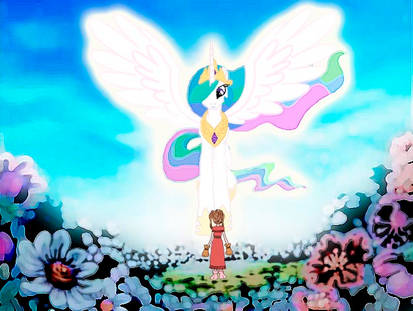 Mimi meets Princess Celestia