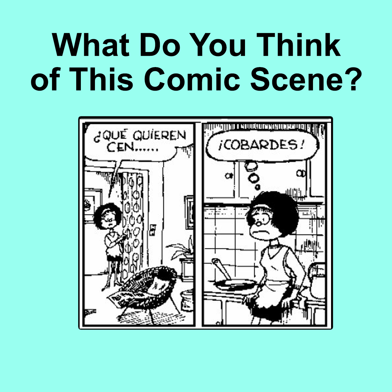 Mafalda Comic Scene Dinner routine by Energywitch on DeviantArt