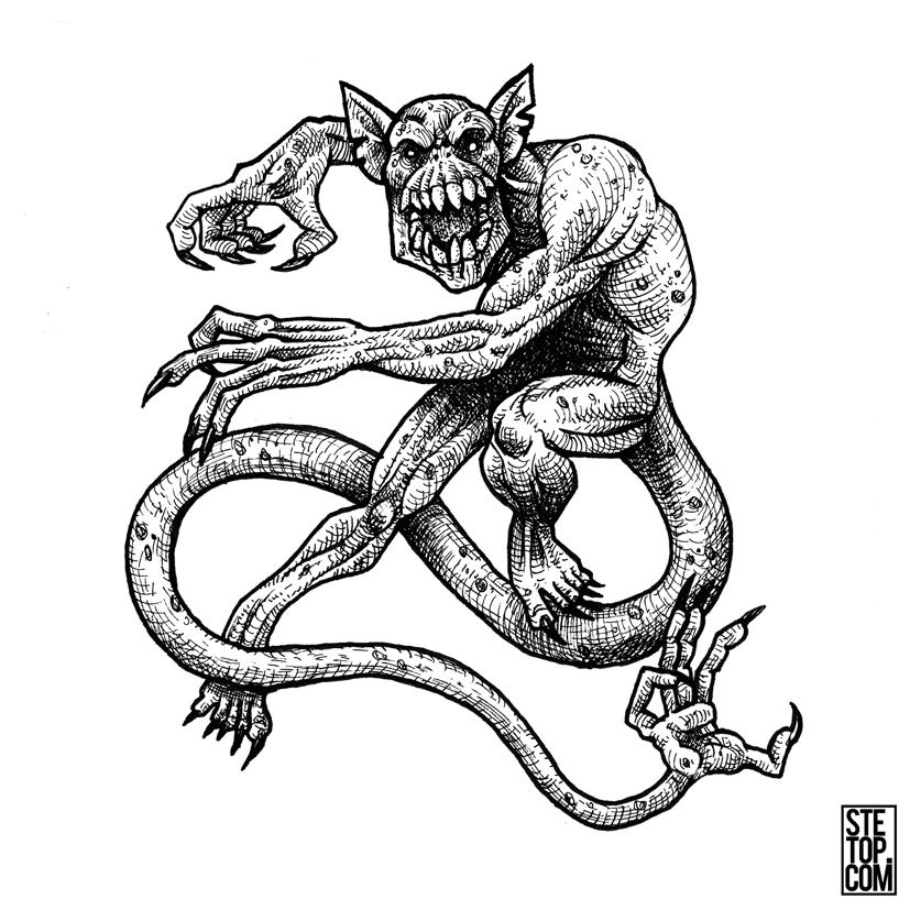 Big Ripper Drawing Ripper by SteTop on DeviantArt