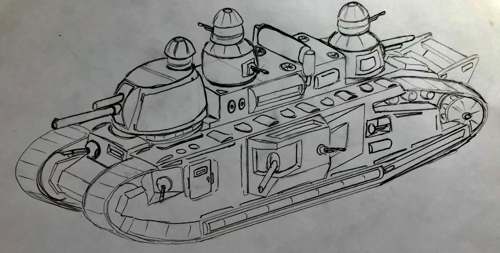 Char 2C Super Heavy Tank MK II by FreedomRiders on DeviantArt