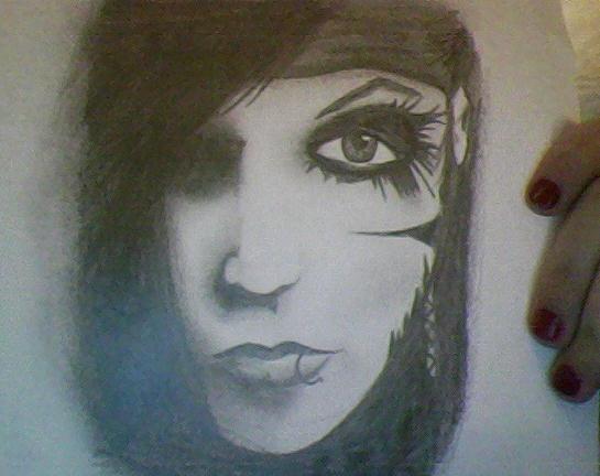 andy sixx drawing