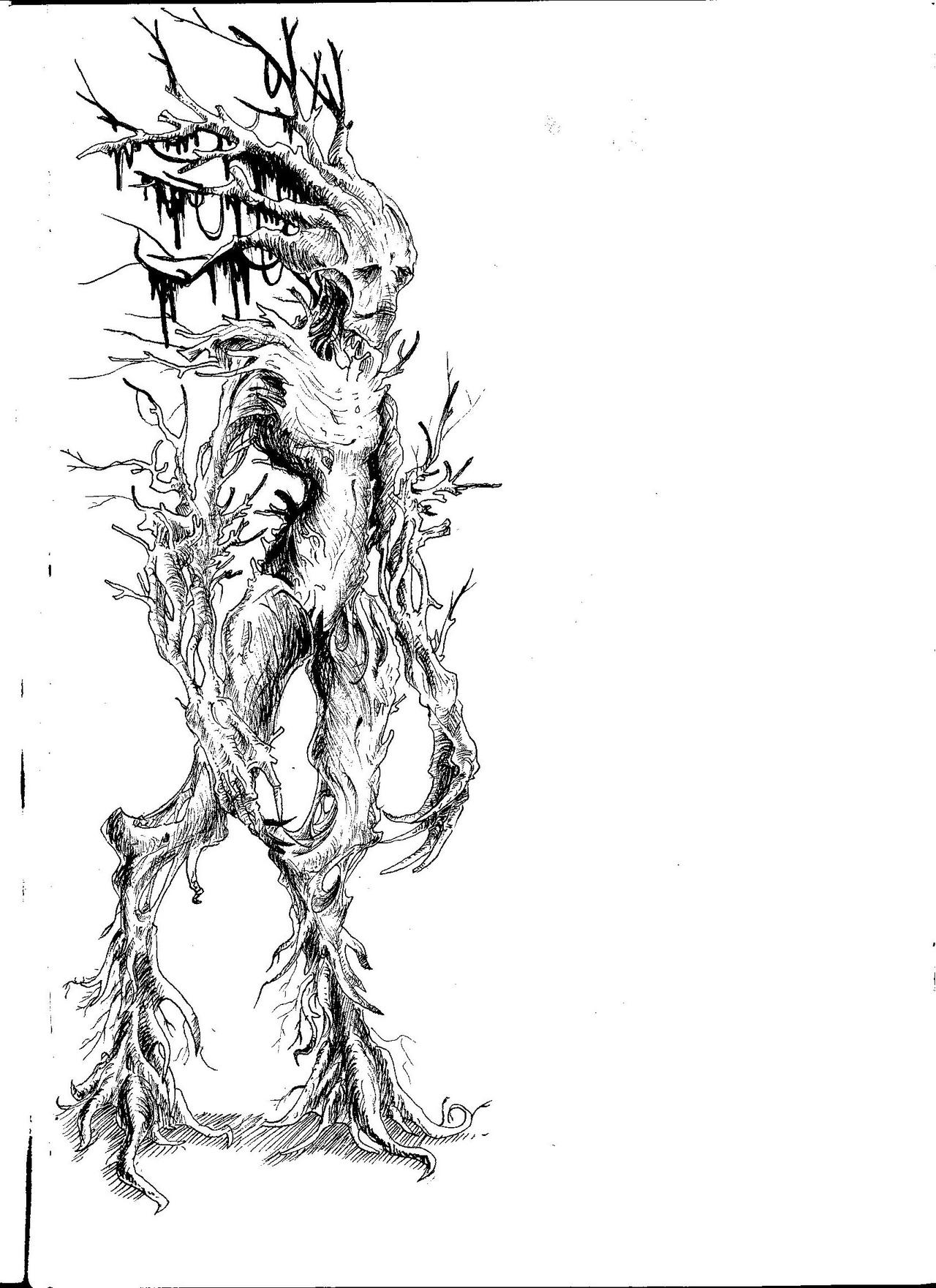 Fat Treefolk Treefolk concept 2 by MalleusVoid on DeviantArt
