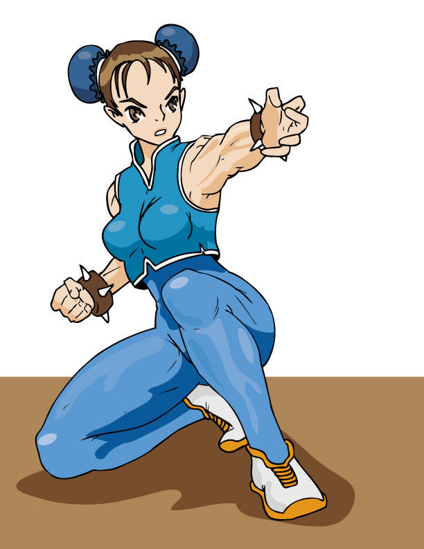 chun li vector by Marvsamune on DeviantArt