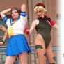 Chun LI, Sakura and Cammy