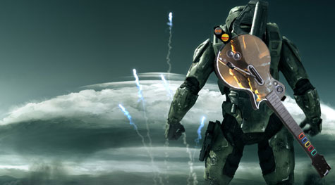 MasterChief is a Guitar hero