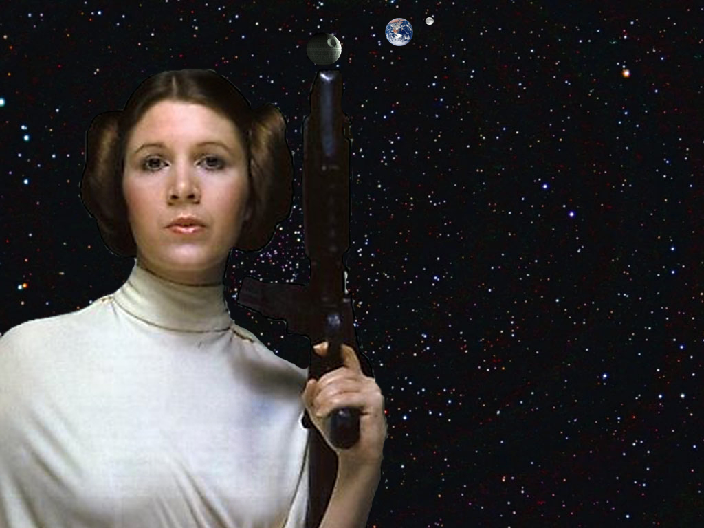 LEIA DEFENDER OF THE EARTH..