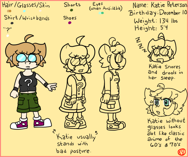 Katie Character Sheet