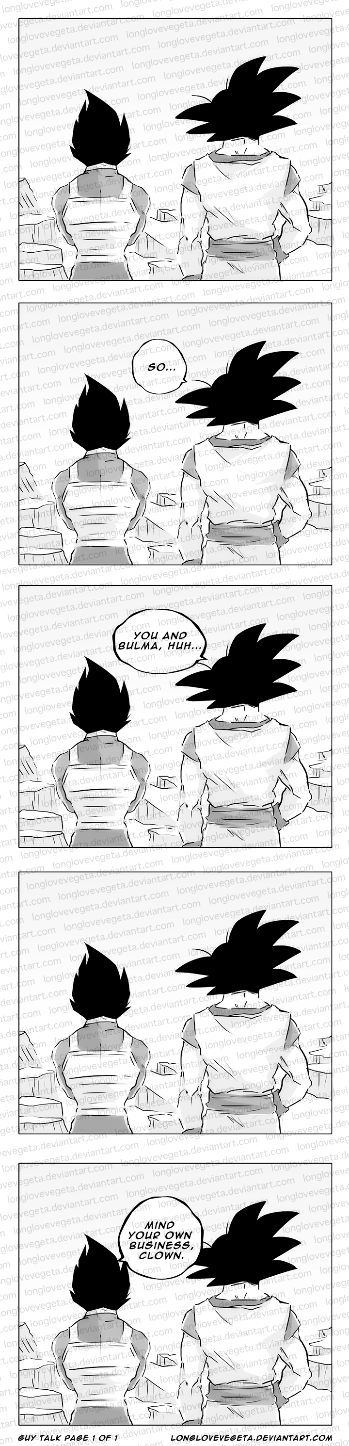 DBZ - Guy Talk