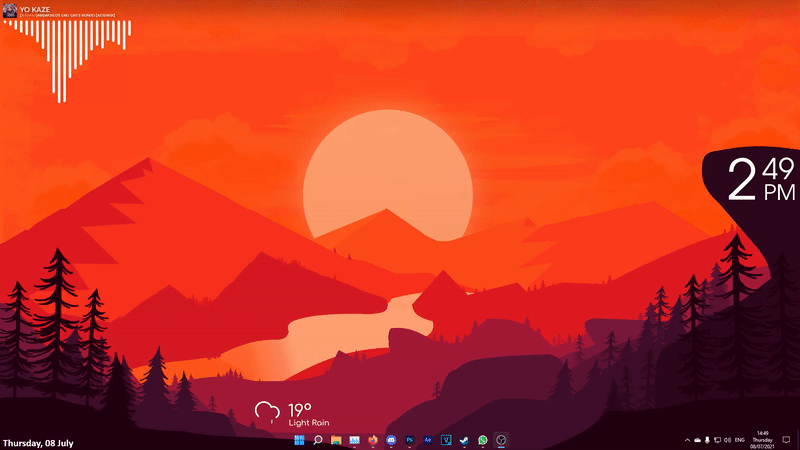 How to Use an Animated GIF as Your Desktop Wallpaper With Rainmeter