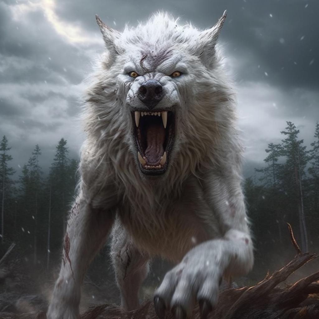 Attacking wolf by krusk573 on DeviantArt