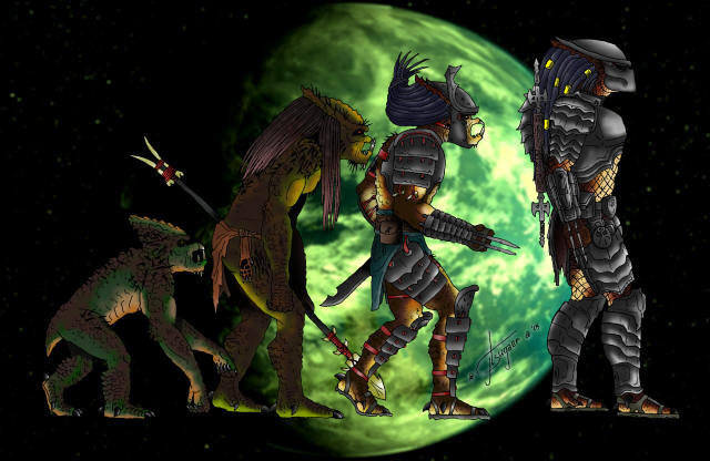 Predator Evolution by XionTheLiger on DeviantArt
