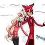 Hazbin Hotel - Charlie spanks Alastor 3