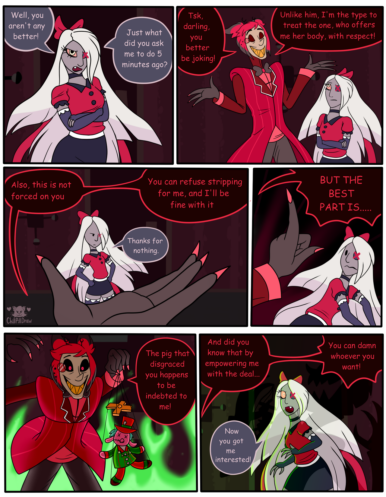 An intimate deal - page 8 by ChillPill-Draw on DeviantArt