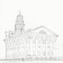 Nauvoo Temple (Lines/Sketch)