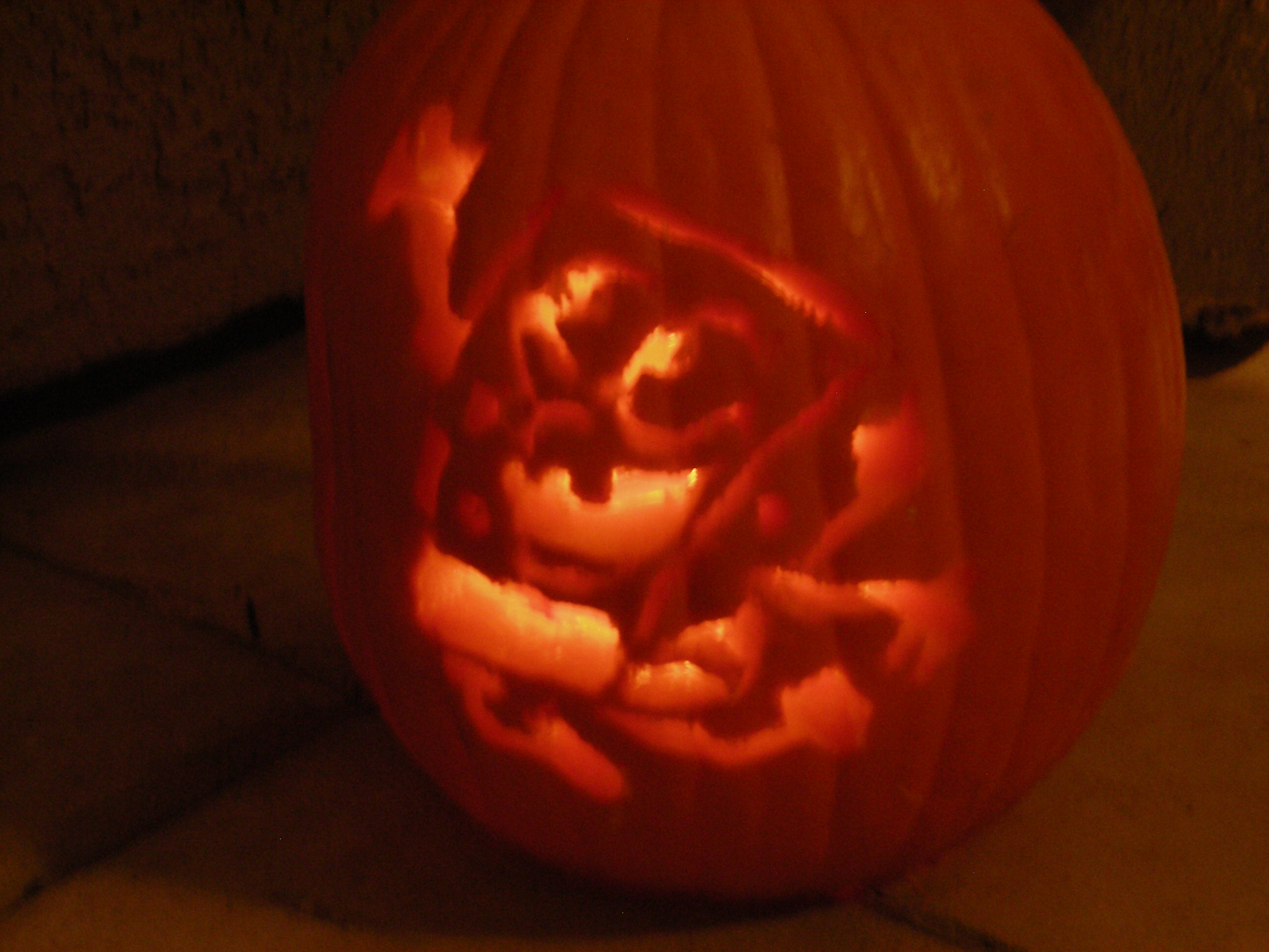 Spongebob pumpkin