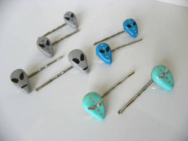 Alien Hair Pins