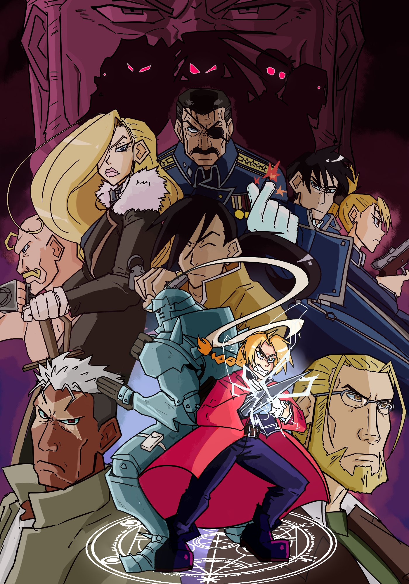 Wallpaper Fullmetal Alchemist Brotherhood. by Narusailor on DeviantArt